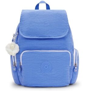 NWT Kipling city zip  Cocktail Blue Backpack